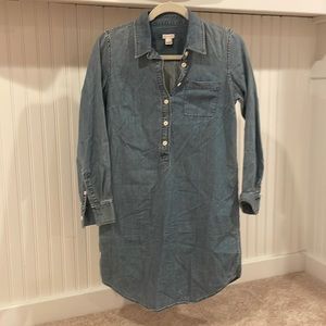 Jcrew Chambray Dress